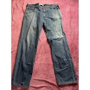 Levi’s 559 Relaxed Straight Men’s Jeans 42x36 Big & Tall Blue Denim Stretch